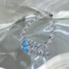 Aquamarine Bubble Bracelet NO. 01 — Calm · Clarity · Renewal