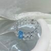 Aquamarine Bubble Bracelet NO. 01 — Calm · Clarity · Renewal