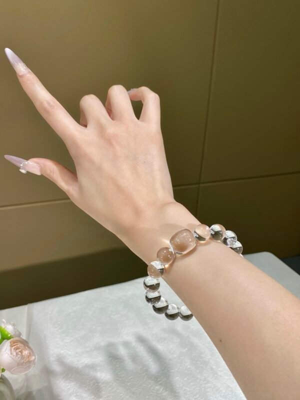 Aquamarine Bubble Bracelet NO. 03 — Cool · Clear · Soothing