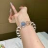 Aquamarine Bubble Bracelet NO. 03 — Cool · Clear · Soothing