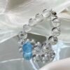 Aquamarine Bubble Bracelet NO. 08 — Glacier · Clarity · Comfort
