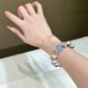 Aquamarine Bubble Bracelet NO. 08 — Glacier · Clarity · Comfort