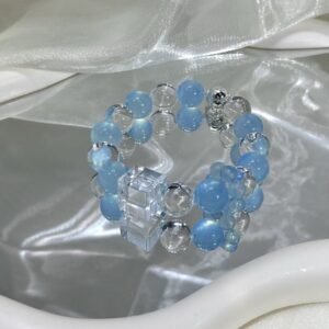 Aquamarine Bubble Bracelet NO. 0101