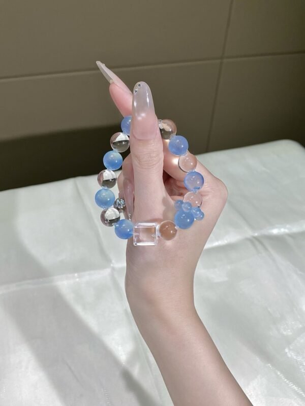 Aquamarine Bubble Bracelet NO. 0101