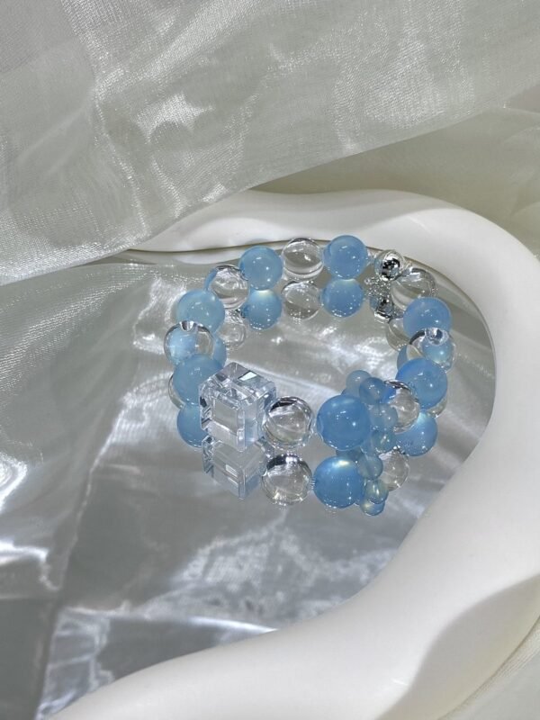 Aquamarine Bubble Bracelet NO. 0101