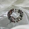Phantom Quartz Sugar-Cube Bracelet NO. 0105
