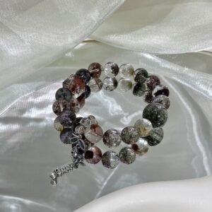hc-0105-5eb41c478803099525e3ab40bfc6f495.jpg Phantom Quartz Sugar-Cube Bracelet NO. 0105