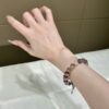 Phantom Quartz Sugar-Cube Bracelet NO. 0105