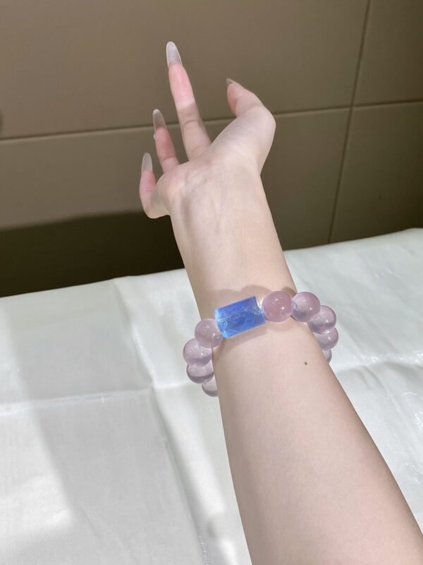 hc-0106-b284d46e68aa0724e8237cb739bce4ee.jpg Rose Quartz Bubble Bracelet NO. 0106