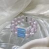 hc-0106-f315465921229cd2f0544a560b7c9ae5.jpg Rose Quartz Bubble Bracelet NO. 0106