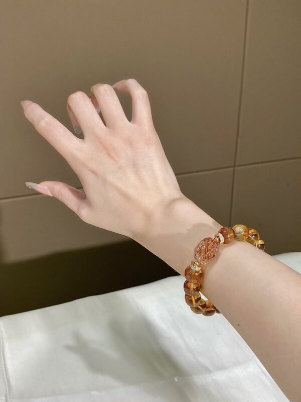 Citrine Barrel Bracelet NO. 0110