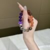 Phantom Quartz Double-Point Bracelet NO. 0111
