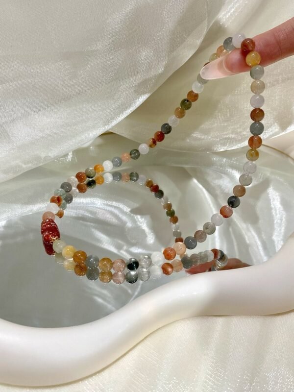 hc-0112-2310f3792ac85505bcaceb2d745e2cd0.jpg Fairy-Hair Quartz Bracelet with Pixiu NO. 0112