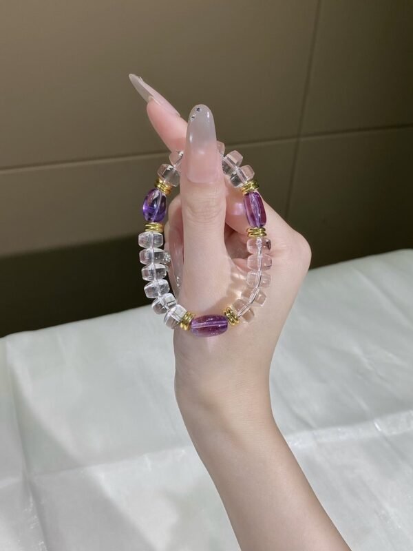Amethyst Candy Bracelet NO. 0114