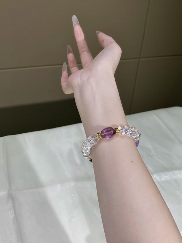 Amethyst Candy Bracelet NO. 0114
