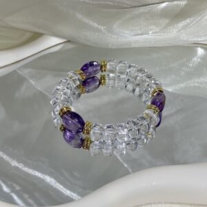 Amethyst Candy Bracelet NO. 0114