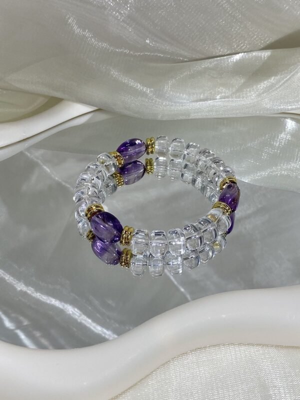 Amethyst Candy Bracelet NO. 0114