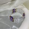 Amethyst Candy Bracelet NO. 0114