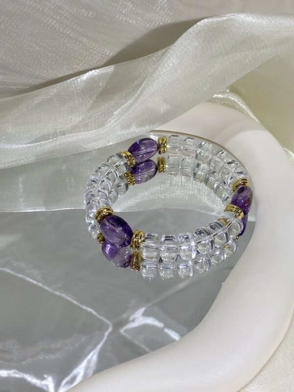 Amethyst Candy Bracelet NO. 0114