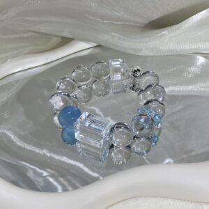 Clear Quartz Bubble Bracelet NO. 0116