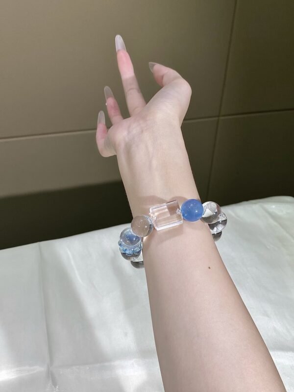 hc-0116-6a1d8be68b565bf36a5b7fe084190125.jpg Clear Quartz Bubble Bracelet NO. 0116
