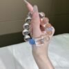 hc-0116-c954ce940394a413286045f34376a656.jpg Clear Quartz Bubble Bracelet NO. 0116