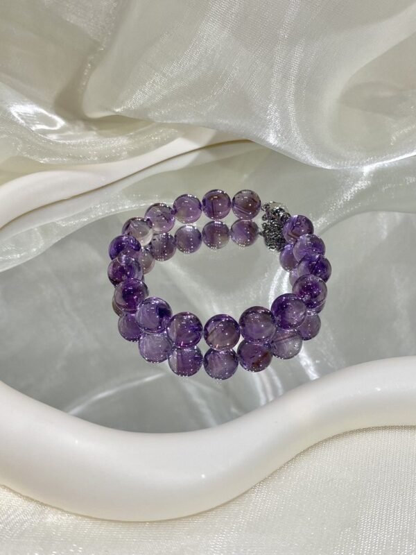hc-0118-036179dfd375471d9544f9f0b2cf628e.jpg Amethyst Bubble Bracelet NO. 0118
