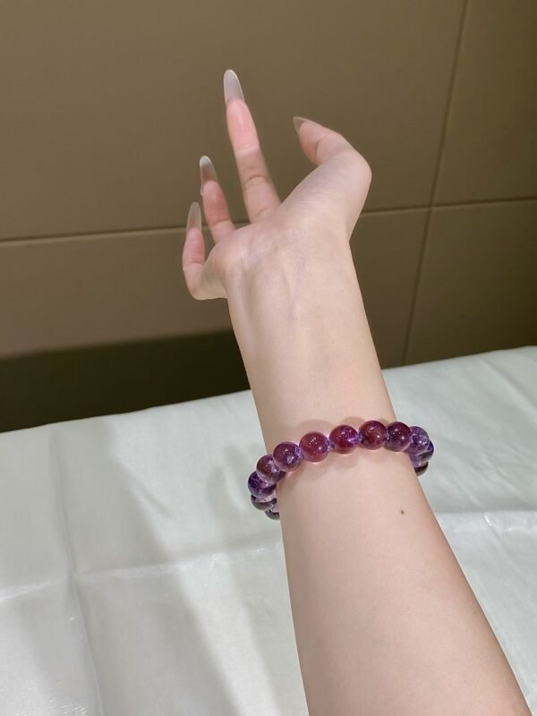 hc-0118-3cccd9c7ec8086d2b15feb22aeadcbe6.jpg Amethyst Bubble Bracelet NO. 0118