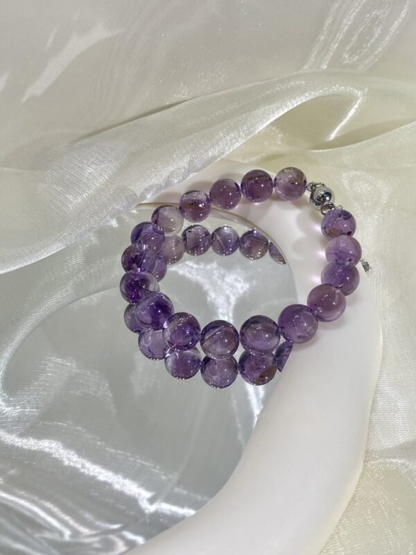 hc-0118-b32d2afd37fd7eb6150109f9e4921efe.jpg Amethyst Bubble Bracelet NO. 0118