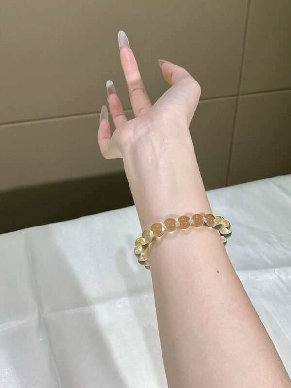 Citrine Bubble Bracelet NO. 0119