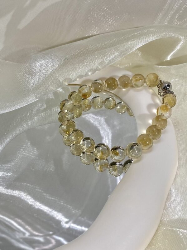 Citrine Bubble Bracelet NO. 0119
