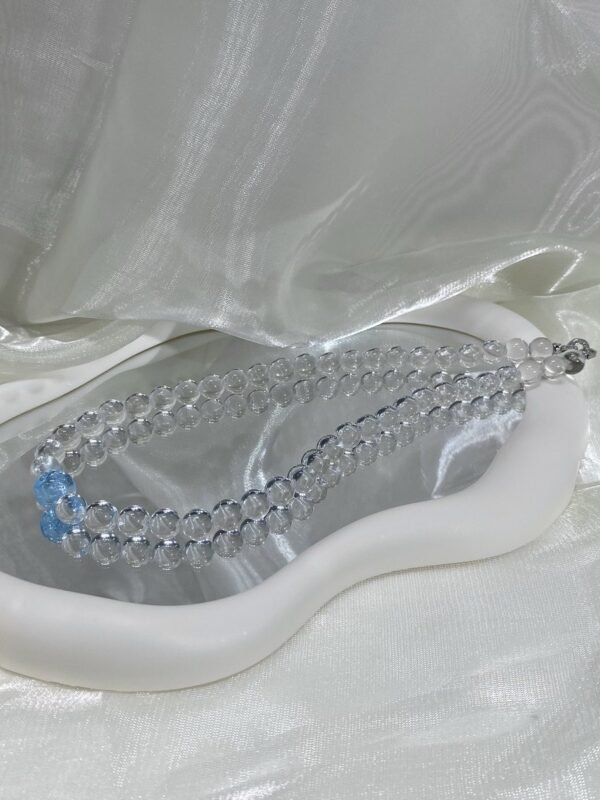 hc-0120-231626fb72d92d8ac303fbf339f20562.jpg Clear Quartz Bubble Necklace NO. 0120