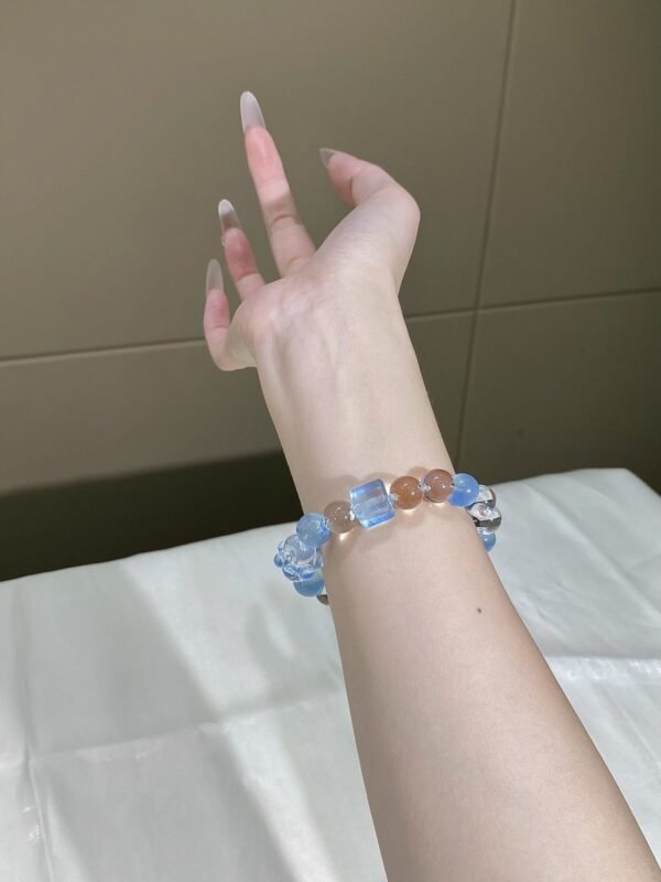 hc-0121-50ae2b27fa184124cb84eef94ec7933d.jpg Aquamarine Bubble Bracelet NO. 0121