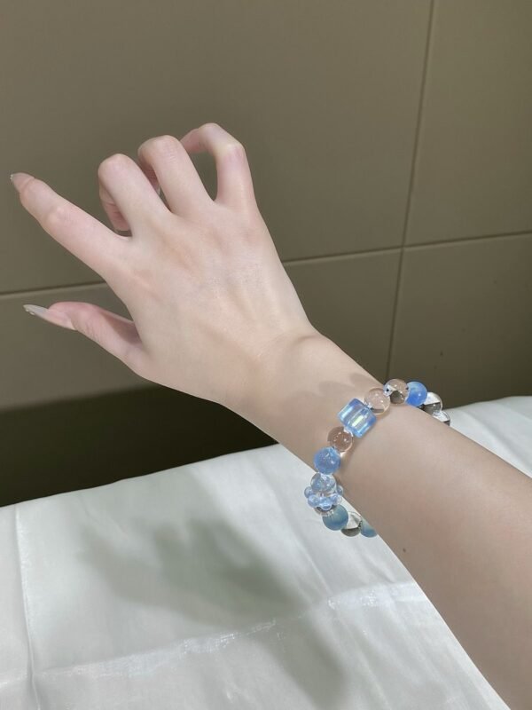 hc-0121-8cb498f8439ff5630434d461031c63f6.jpg Aquamarine Bubble Bracelet NO. 0121