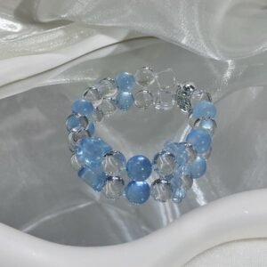 Aquamarine Bubble Bracelet NO. 0121