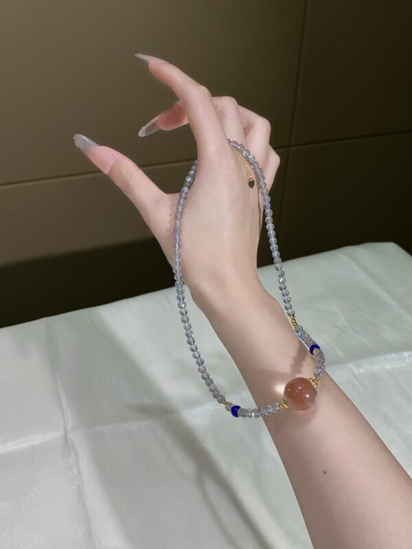 Moonstone Bubble Necklace NO. 0122