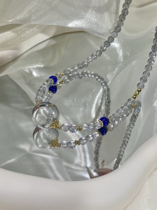 Moonstone Bubble Necklace NO. 0122