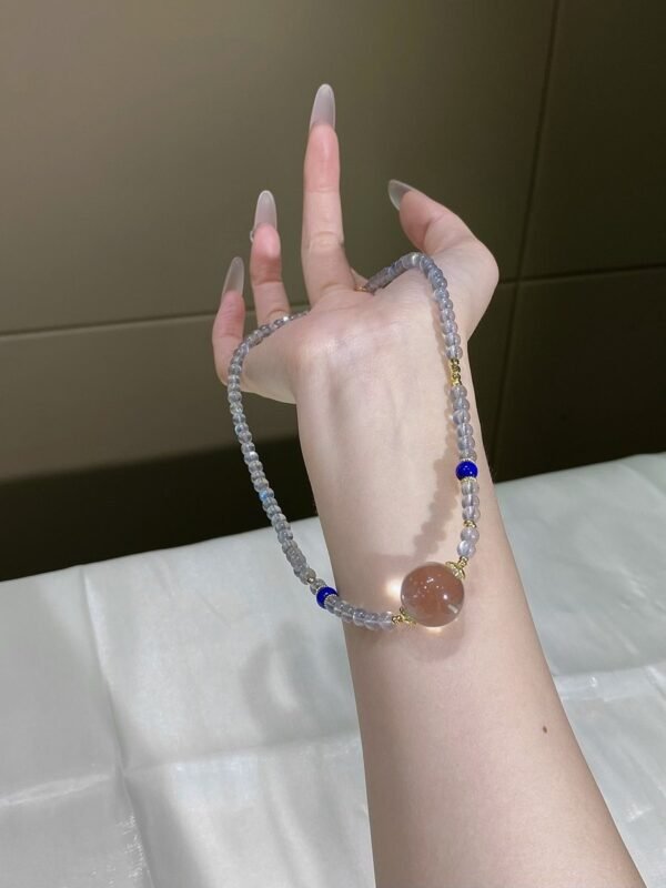 Moonstone Bubble Necklace NO. 0122