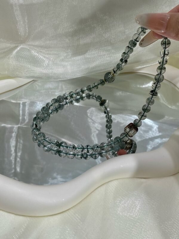 hc-0125-cef18c6878035c6d0b9058adc61811b4.jpg Phantom Quartz Sugar-Cube Bracelet NO. 0125