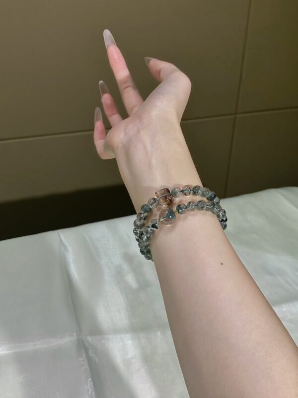hc-0125-eca0e19edef7a1fbb94b3fb8c9df46b9.jpg Phantom Quartz Sugar-Cube Bracelet NO. 0125