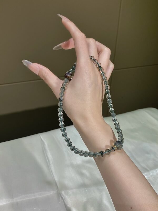 hc-0125-fa0e1b9f2472430fa5de89872b1202c8.jpg Phantom Quartz Sugar-Cube Bracelet NO. 0125
