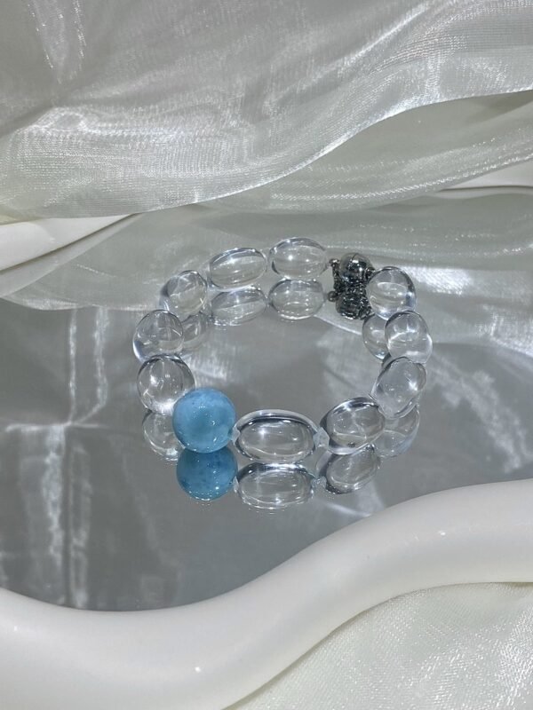Clear Quartz Bubble Bracelet NO. 0126