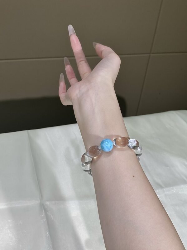 Clear Quartz Bubble Bracelet NO. 0126