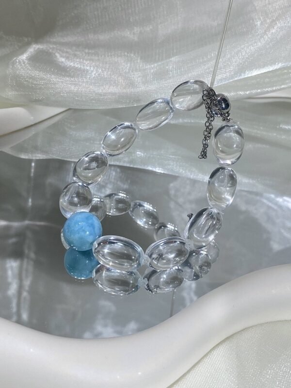 Clear Quartz Bubble Bracelet NO. 0126