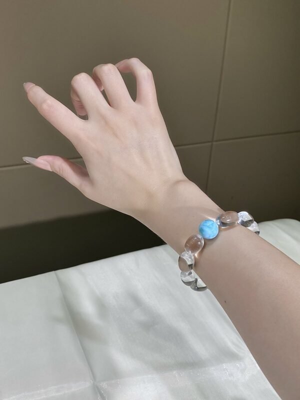 Clear Quartz Bubble Bracelet NO. 0126