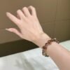 Smoky Quartz Bubble Bracelet NO. 0127