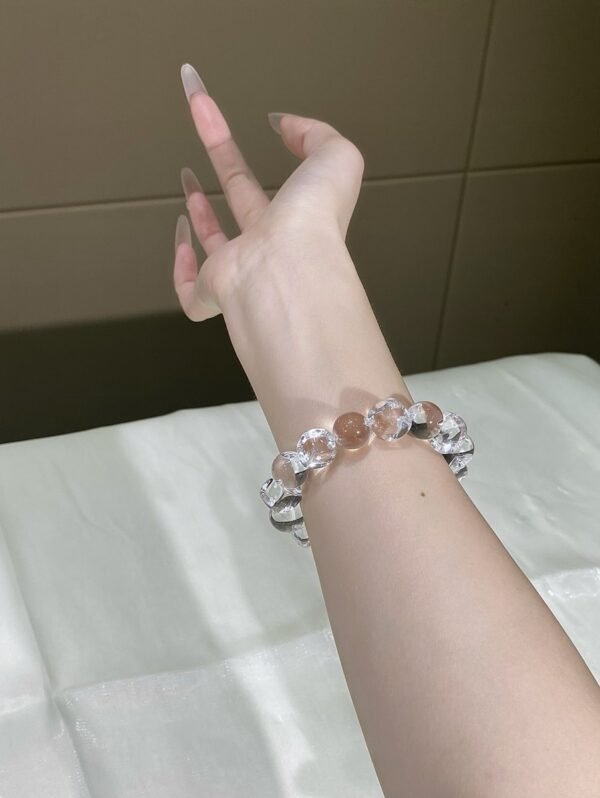 Clear Quartz Bubble Bracelet NO. 0130