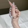 Clear Quartz Bubble Bracelet NO. 0130