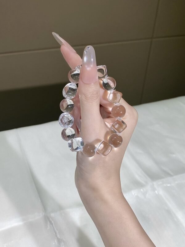 Clear Quartz Bubble Bracelet NO. 0130