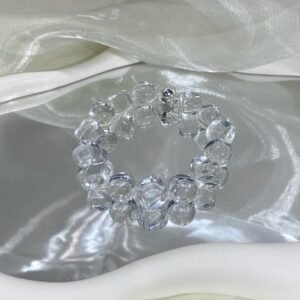 Clear Quartz Bubble Bracelet NO. 0130